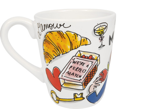 Beker 0.35L Valentijn Monsieur - Blond Amsterdam - 3
