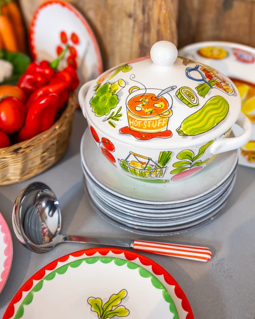 Soepterrine 23cm Even Bijkletsen Hot Soup - Blond Amsterdam - 9