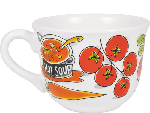 Soepkom Met Oor Even Bijkletsen Red Soup - Blond Amsterdam - 3