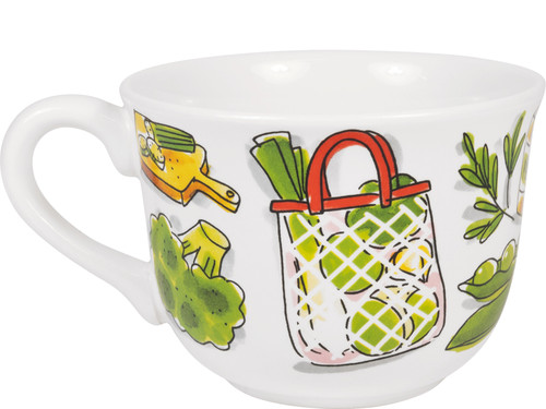 Soepkom Met Oor Even Bijkletsen Green Soup