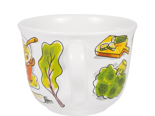Soepkom Met Oor Even Bijkletsen Green Soup