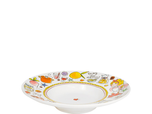 Pastabord 23cm Even Bijkletsen Spice it up - Blond Amsterdam - 2
