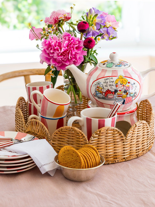Theepot Rond Even Bijkletsen You're my cup of tea - Blond Amsterdam - 5