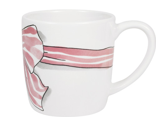 Cappuccinobeker 0.5l Even Bijkletsen Pink Bow – Blond Amsterdam