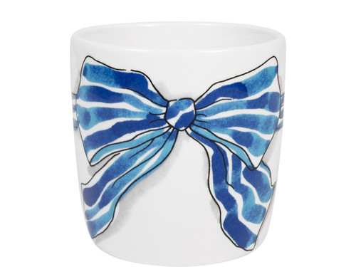 Cappuccinobeker 0.5l Even Bijkletsen Blue Bow - Blond Amsterdam - 2