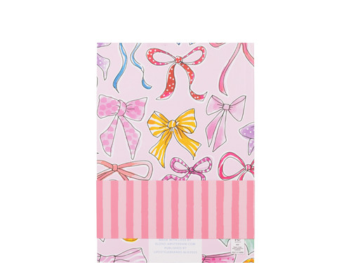 Notebook A5 Gelinieerd Even Bijkletsen Strikjes