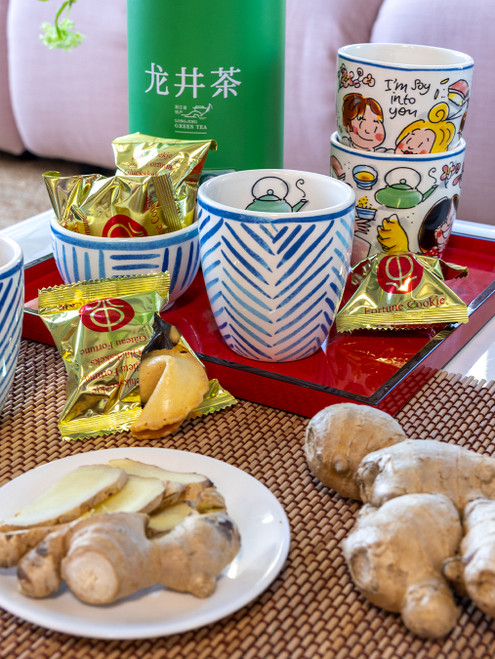 Kom 8cm Blond Sushi Blue stripes - Blond Amsterdam - 6
