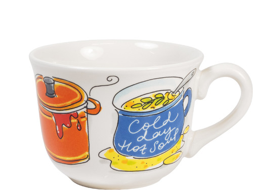 Soepkom Met Oor 0.6L Cozy Days Hot Soup – Blond Amsterdam