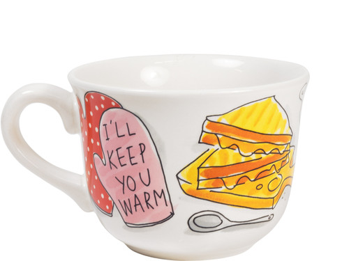 Custom: Soepkom Met Oor 0.6L Cozy Days Hot Soup