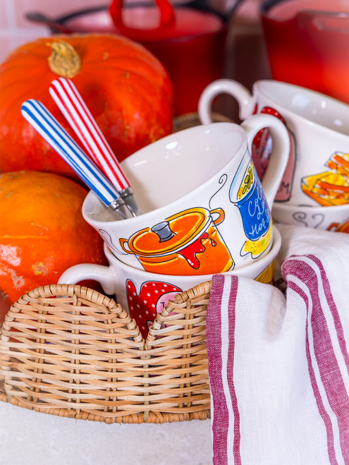 Custom: Soepkom Met Oor 0.6L Cozy Days Hot Soup
