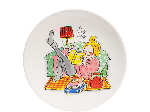 Custom: Bord 22cm Cozy Days a Cozy day – Blond Amsterdam