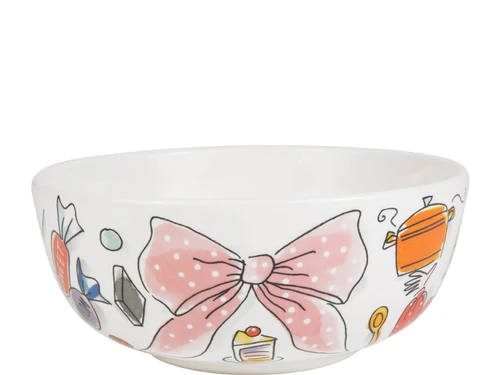 Kom 15cm Moederdag met strik