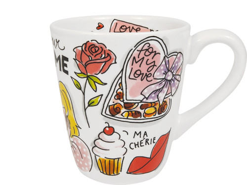 Custom: Beker 0.35L Valentijn Madame – Blond Amsterdam