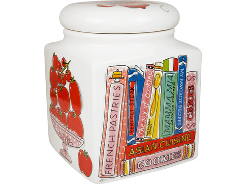 Voorraadpot vierkant 20x26cm Blond Birthday I love my kitchen - Blond Amsterdam - 6