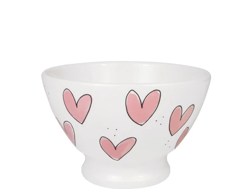 Kom op voet 13cm Even Bijkletsen Roze Hartjes - Blond Amsterdam - 2