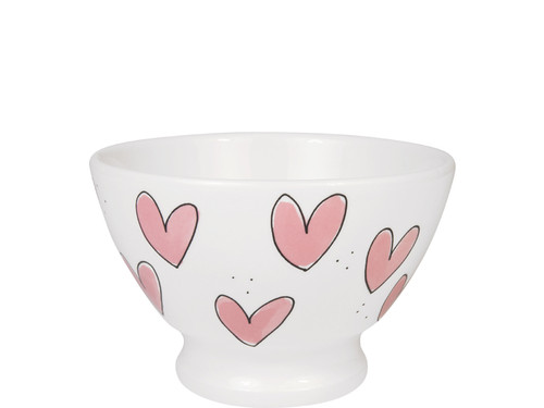 Kom op voet 13cm Even Bijkletsen Roze Hartjes - Blond Amsterdam - 2