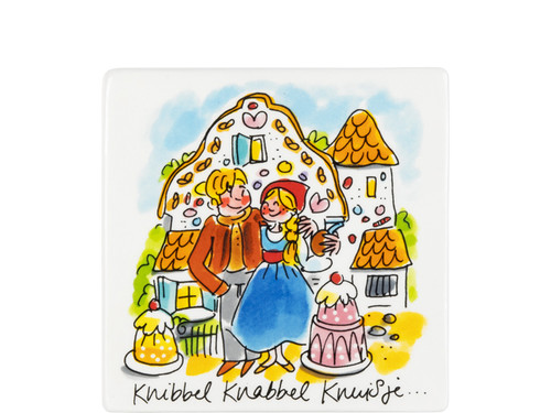 Tegel 13cm Efteling Hans & Grietje - Blond Amsterdam - 1