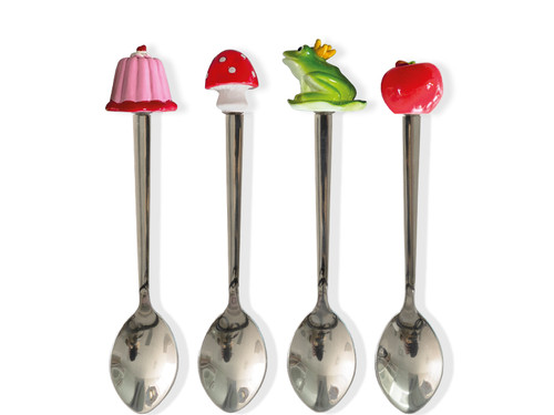 Theelepel set van 4 Efteling Sprookjesbos – Blond Amsterdam