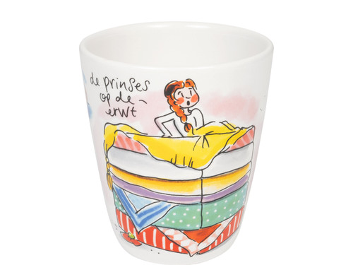 Custom: Beker 0.35L Efteling De Prinses op de erwt 