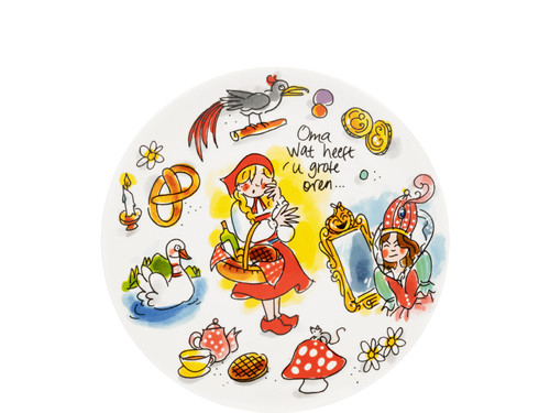 Bord 18cm Efteling Roodkapje – Blond Amsterdam