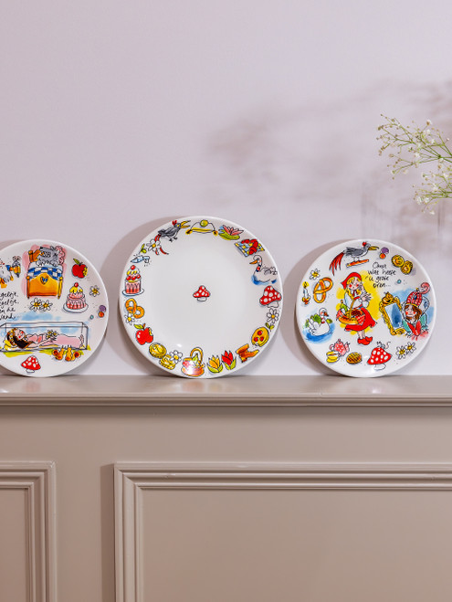 Custom: Bord 18cm Efteling Sneeuwwitje 