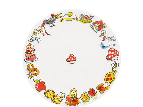 Bord 22cm Efteling De Muzikale Paddenstoel – Blond Amsterdam
