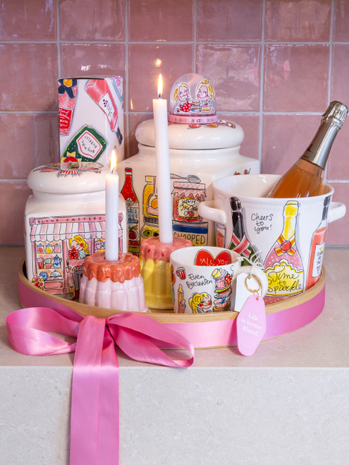 Kandelaar Blond Birthday Roze Pudding - Blond Amsterdam - 4