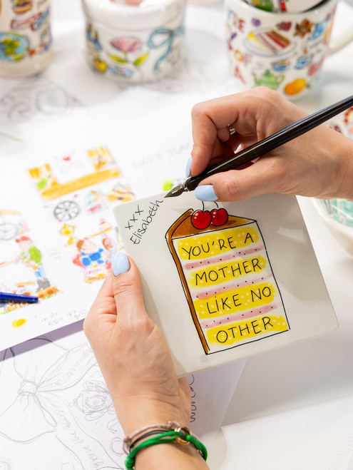 Custom: Tegel 13cm Moederdag you’re a mother like no other