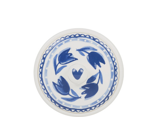 Voorraadpot rond 12,5cm Delfts Blond Grachtenpandjes - Blond Amsterdam - 5