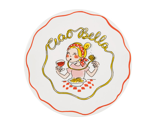 Bord 22cm Pasta Ciao Bella – Blond Amsterdam