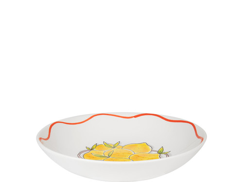 Custom: Diep bord 23cm Pasta Citroen