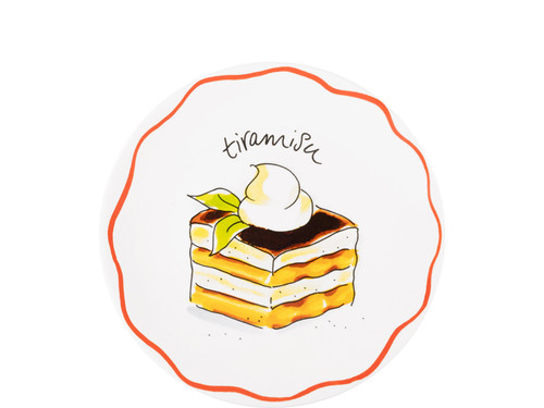 Custom: Bord 18cm Pasta Tiramisu – Blond Amsterdam