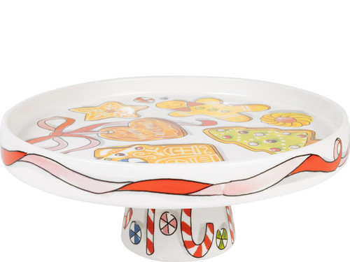 Taartplateau met rand 24cm Kerst - Blond Amsterdam - 2