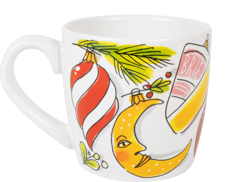 Cappuccinobeker 0,5l Kerst Kerstballen - Blond Amsterdam - 3
