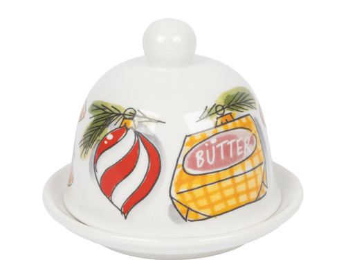 Botervloot Rond 12cm Kerst Kerstballen - Blond Amsterdam - 1