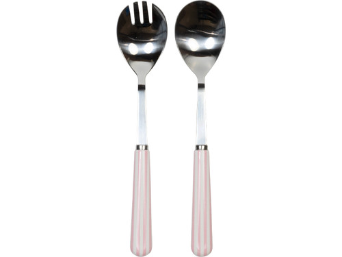 Saladebestek Set Even Bijkletsen Roze - Blond Amsterdam - 2