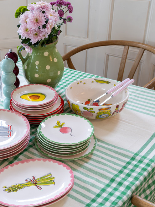 Saladebestek Set Even Bijkletsen Roze - Blond Amsterdam - 3