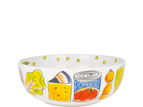Saladeschaal 24cm Everyday Salad Icons