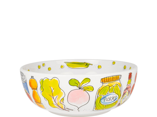 Saladeschaal 24cm Everyday Salad Icons