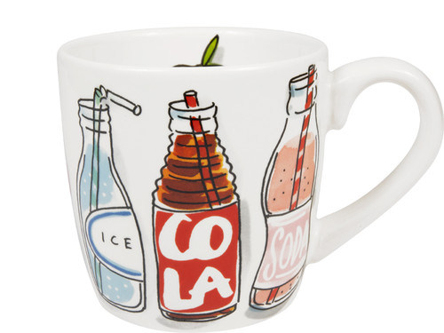 Cappuccinobeker 0,5l La Plage Soda – Blond Amsterdam