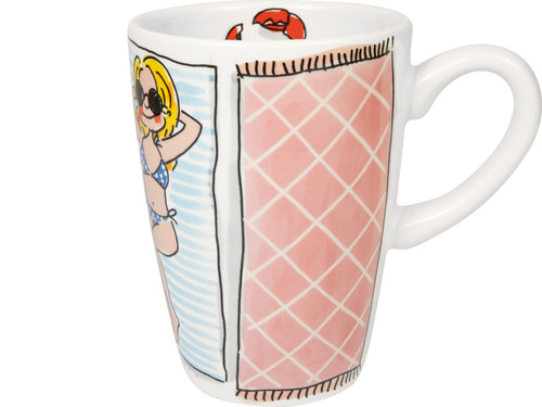 XL Beker 0,5l La Plage Beach Babe – Blond Amsterdam