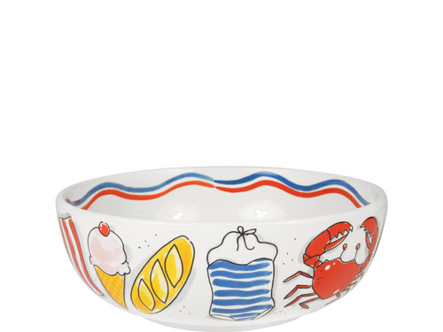 Saladeschaal 24cm La Plage Zomer Icons - Blond Amsterdam - 3