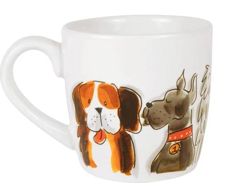 Cappuccinobeker 0,5l Dier Hond - Blond Amsterdam - 3