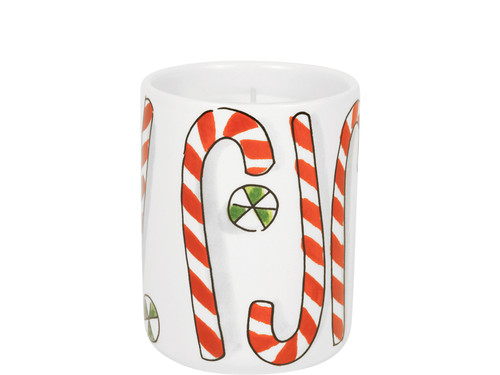 Geurkaars Warm Wool 150g Kerst Zuurstokken - Blond Amsterdam - 2