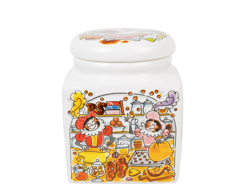 Custom: Voorraadpot vierkant 16x20cm Sint Momenten