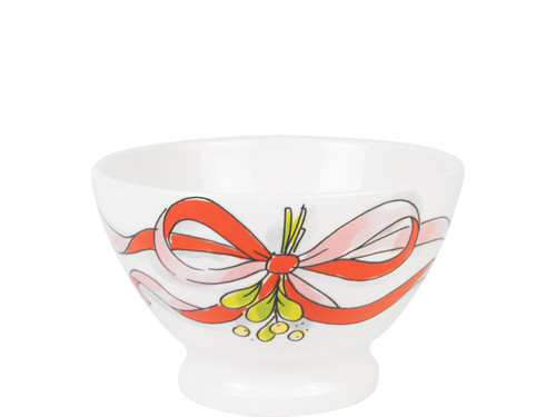 Custom: Kom op voet 13cm Kerst Strik