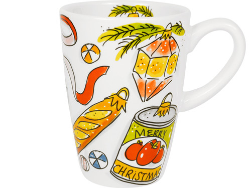 XL Beker 0,5l Kerst Kerstballen - Blond Amsterdam - 1