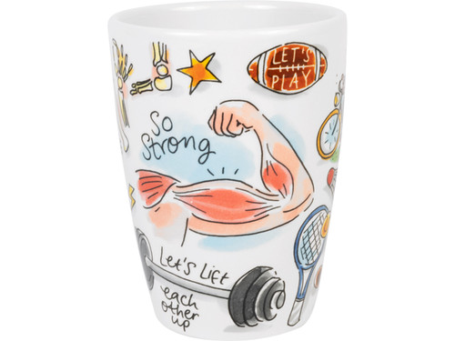 XL Beker 0,5l Corpus Plenty of Exercise - Blond Amsterdam - 2