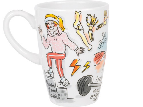 XL Beker 0,5l Corpus Plenty of Exercise - Blond Amsterdam - 3