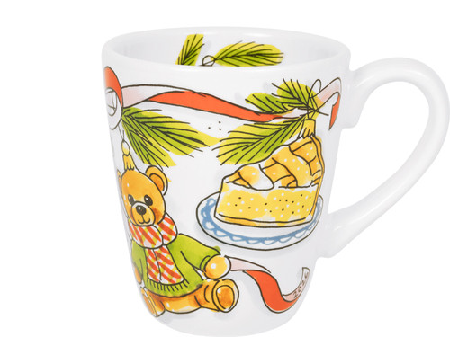Beker 0,35l Kerst Bijenkorf Bob de Beer - Blond Amsterdam - 1